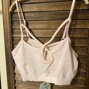 Bamboo Seamless Bandeau OS - Light Pink